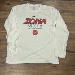Nike Dri Fit Arizona Basketball Long Sleeve